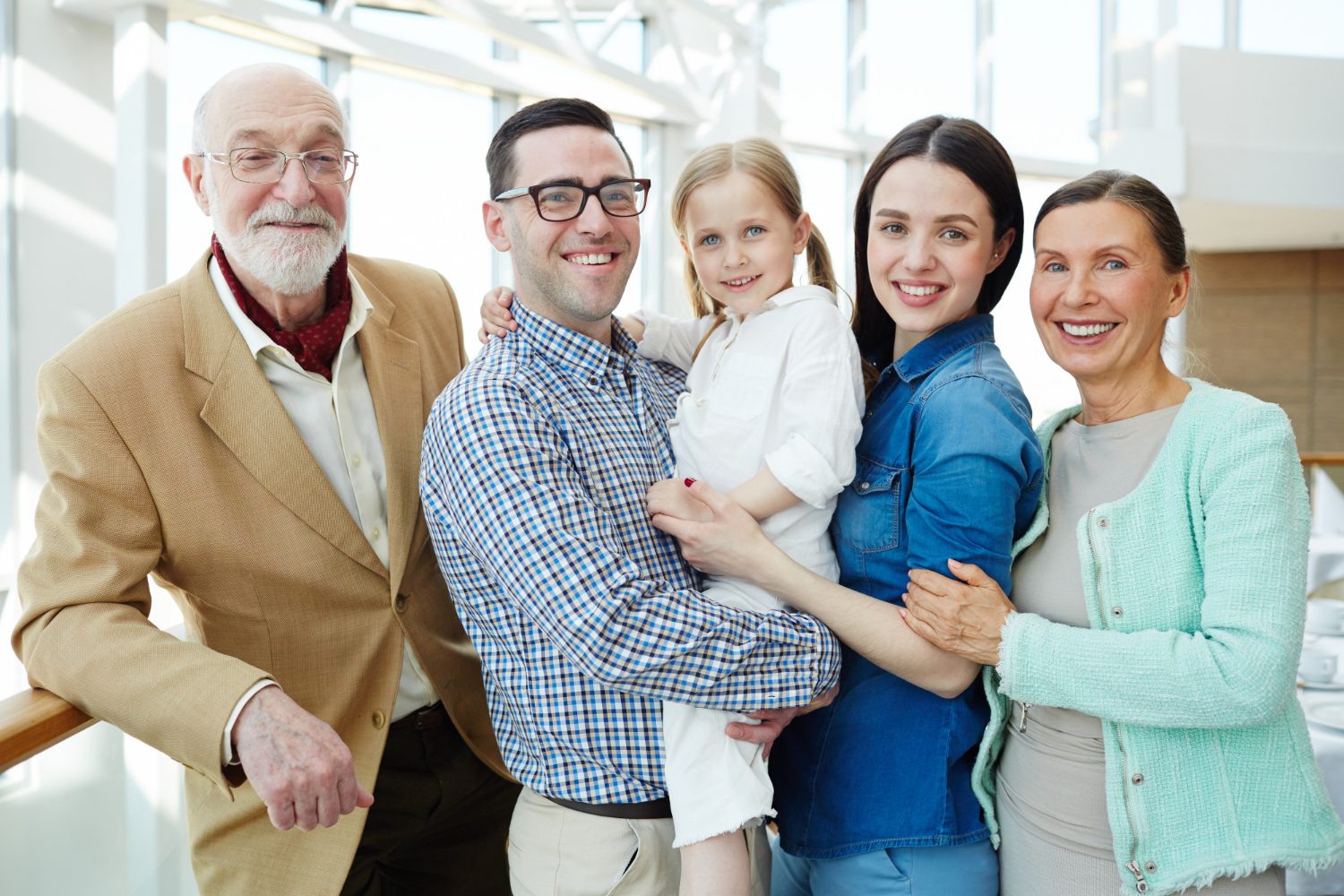 3 générations d'une entreprise familiale